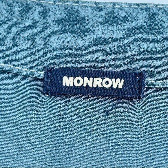 Monrow olive green Crepe Jumpsuit in Camo size xsmall - Picture 9 of 10